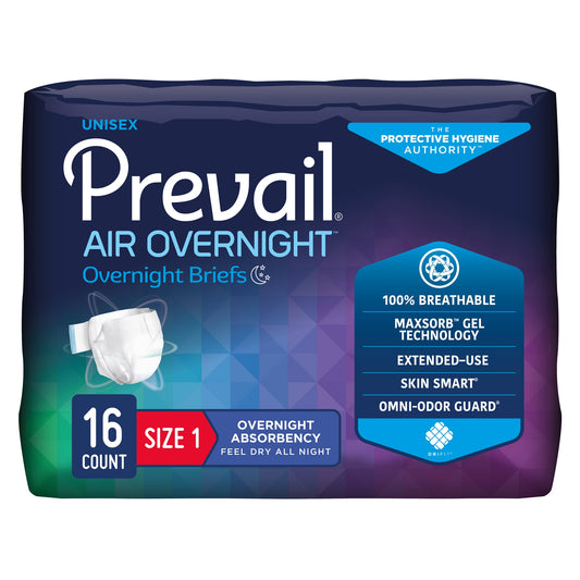 Prevail Air Overnight Heavy Absorbency Briefs