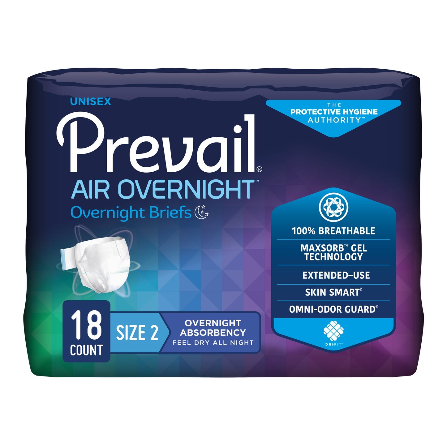Prevail Air Overnight Heavy Absorbency Briefs