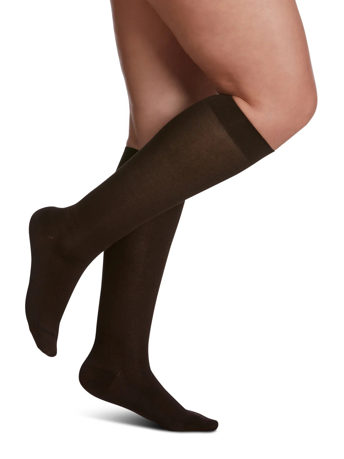 Sea Island Cotton for Women Calf Compression Socks (151 A,B,C)