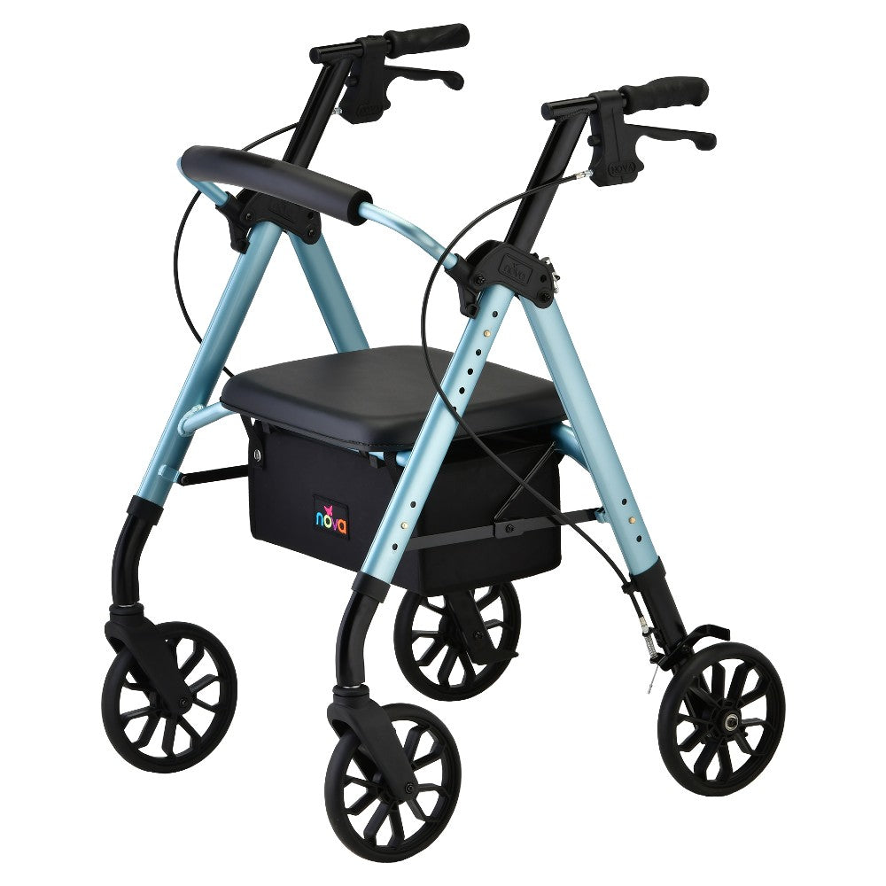 Star 8 Rollator Walker, 8" Wheels & Standard Size