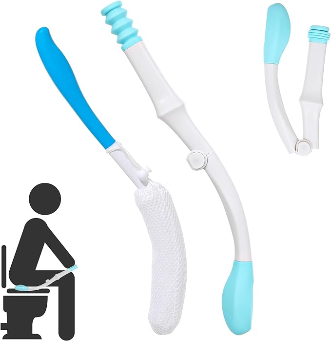 Toilet Paper Aids, Self Assist Wiper Holder