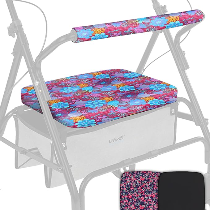 Vive Rollator Seat and Backrest Covers
