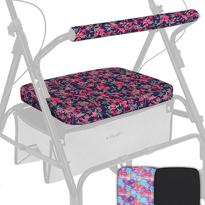 Vive Rollator Seat and Backrest Covers
