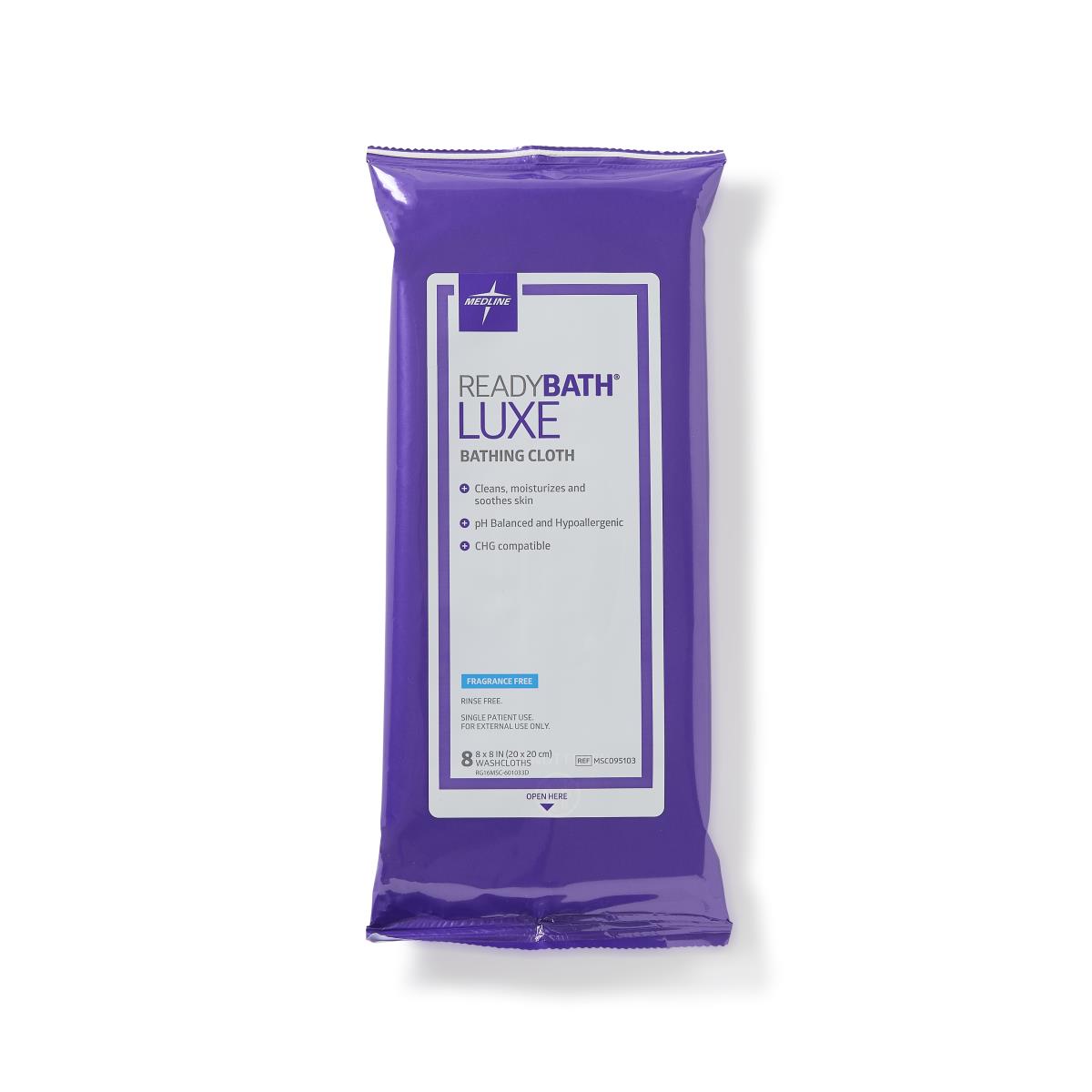 ReadyBath LUXE Total Body Cleansing Heavyweights Washcloths