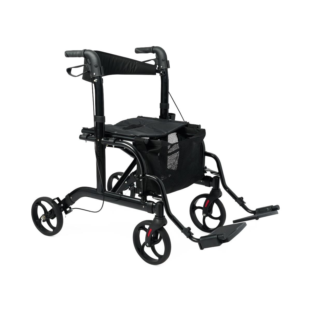 Combination Rollator / Transport Chair