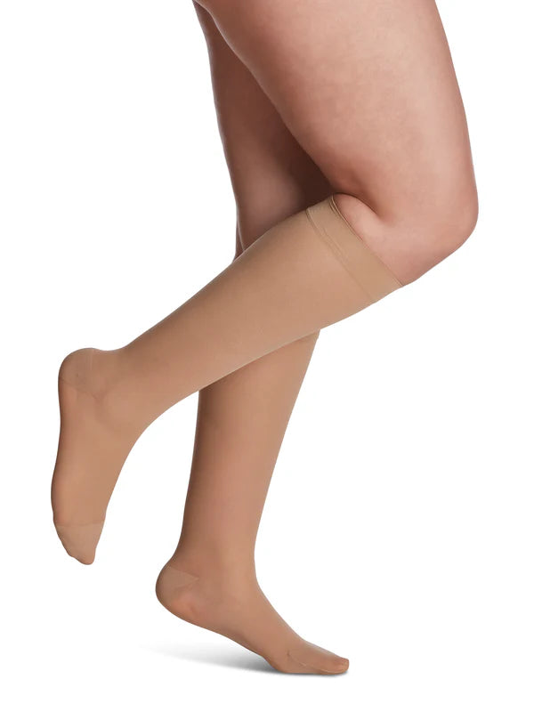 120C Sheer Fashion Calf Compression Stocking