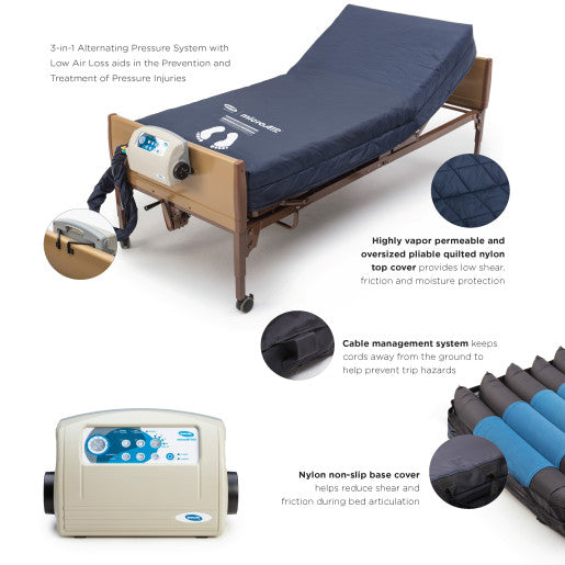 Invacare microAIR® MA600 Alternating Pressure Low Air Loss Mattress System