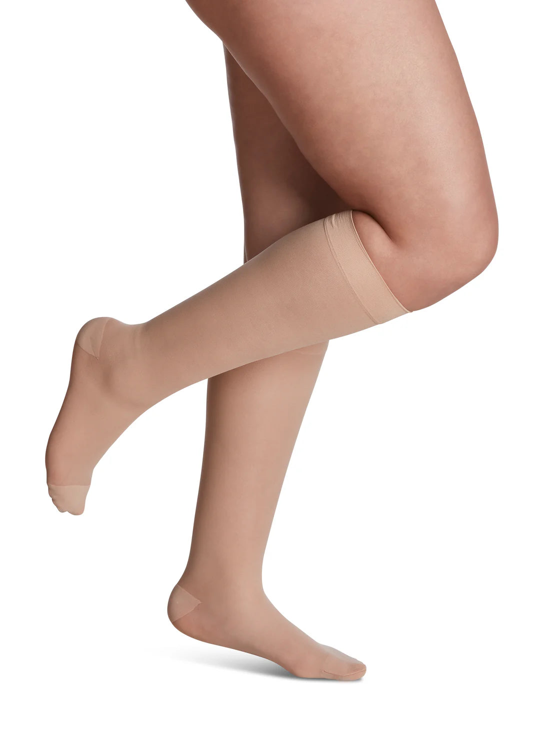 120C Sheer Fashion Calf Compression Stocking