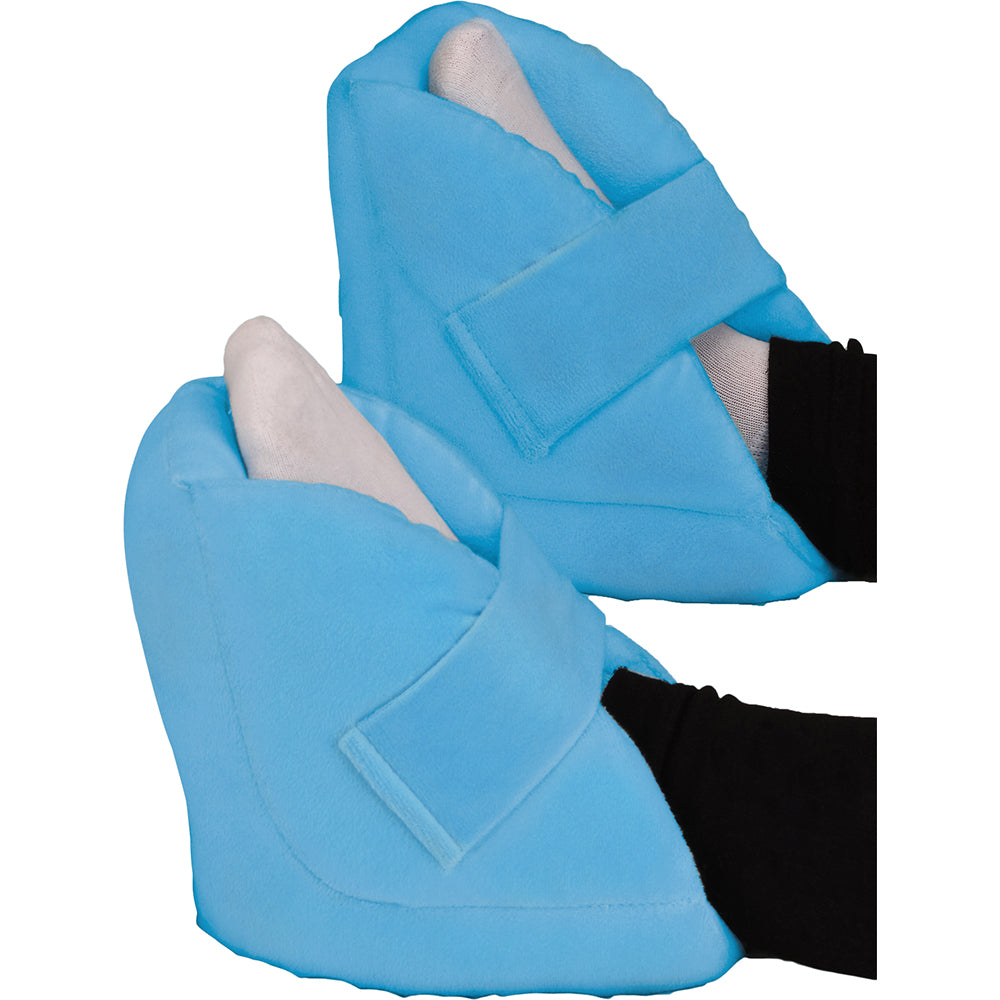 Heel Protector With Velour Cover Blue