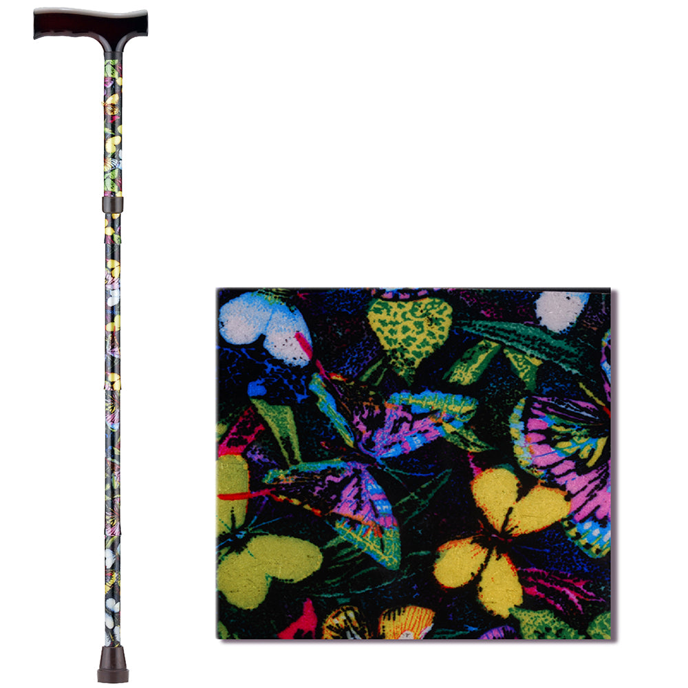 Designer Aluminum Folding Cane