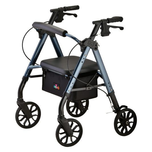 Star 8 Rollator Walker, 8" Wheels & Petite Size