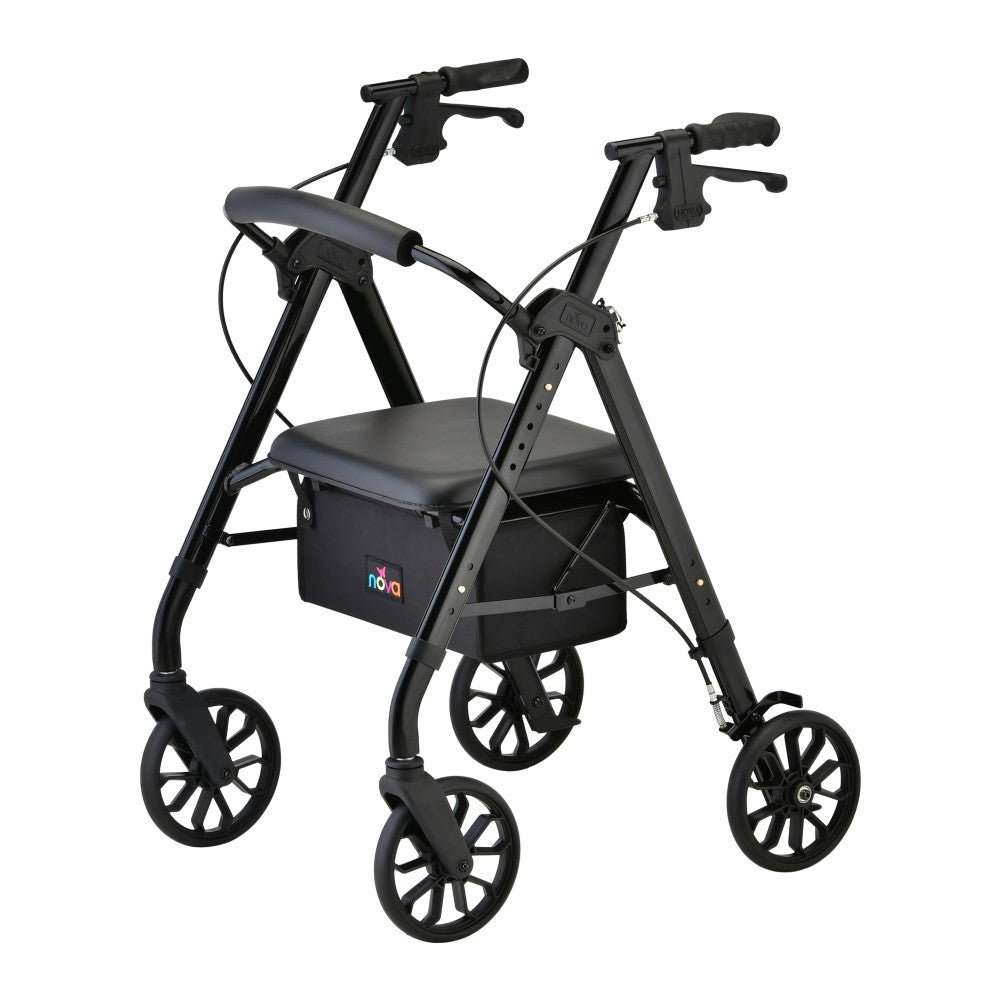 Star 8 Rollator Walker, 8" Wheels & Standard Size