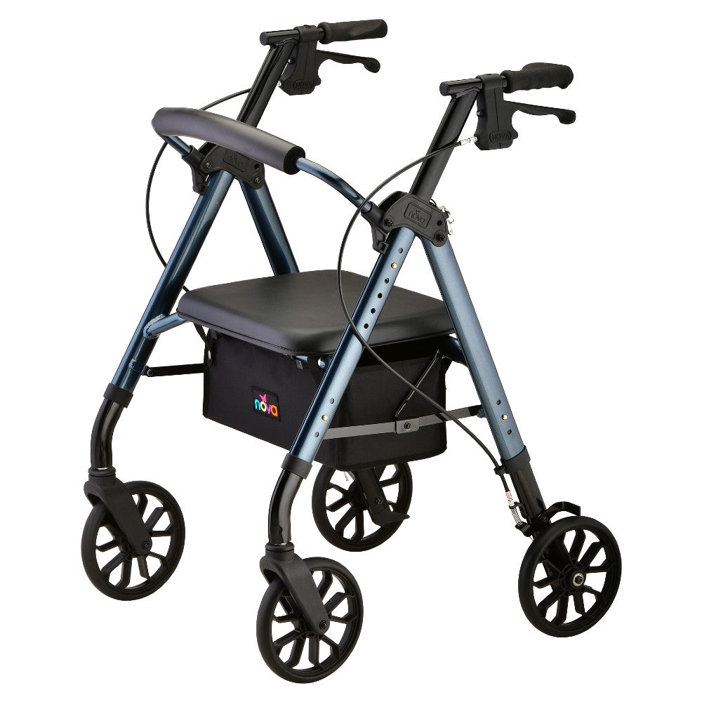Star 8 Rollator Walker, 8" Wheels & Standard Size