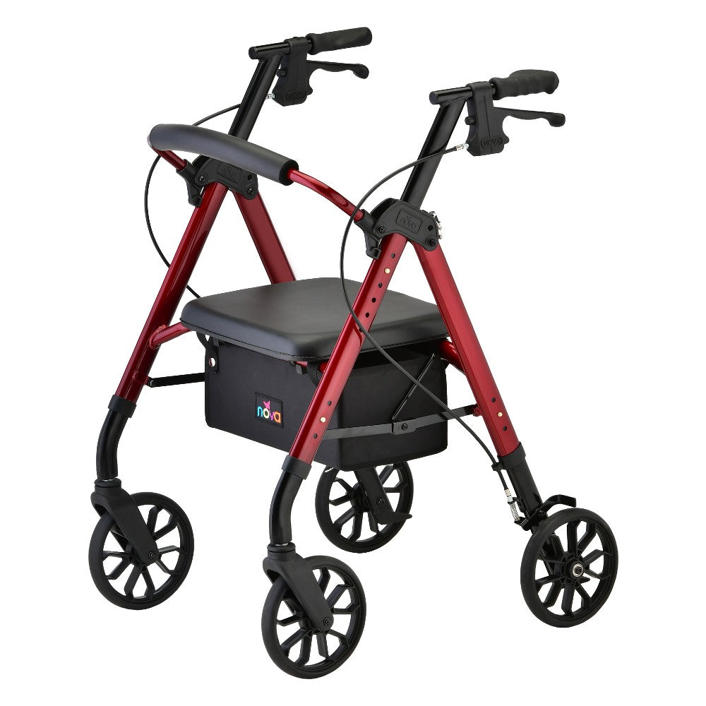 Star 8 Rollator Walker, 8" Wheels & Standard Size