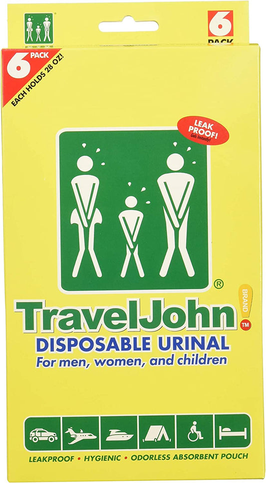 TravelJohn Disposable Vomit/Urine Bag