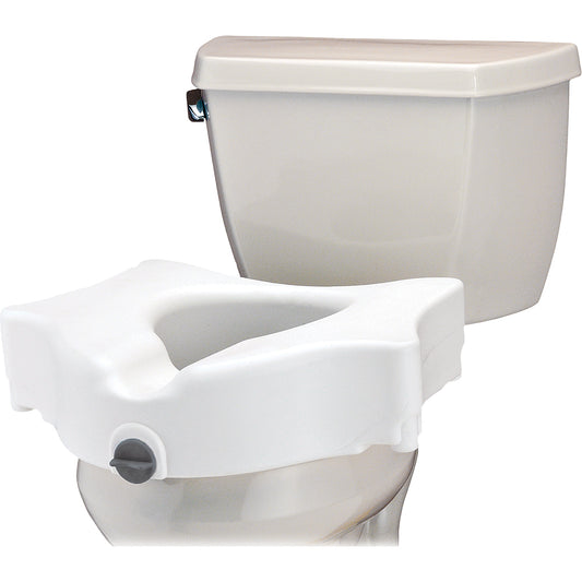 Raised Toilet Seat - 5" Locking