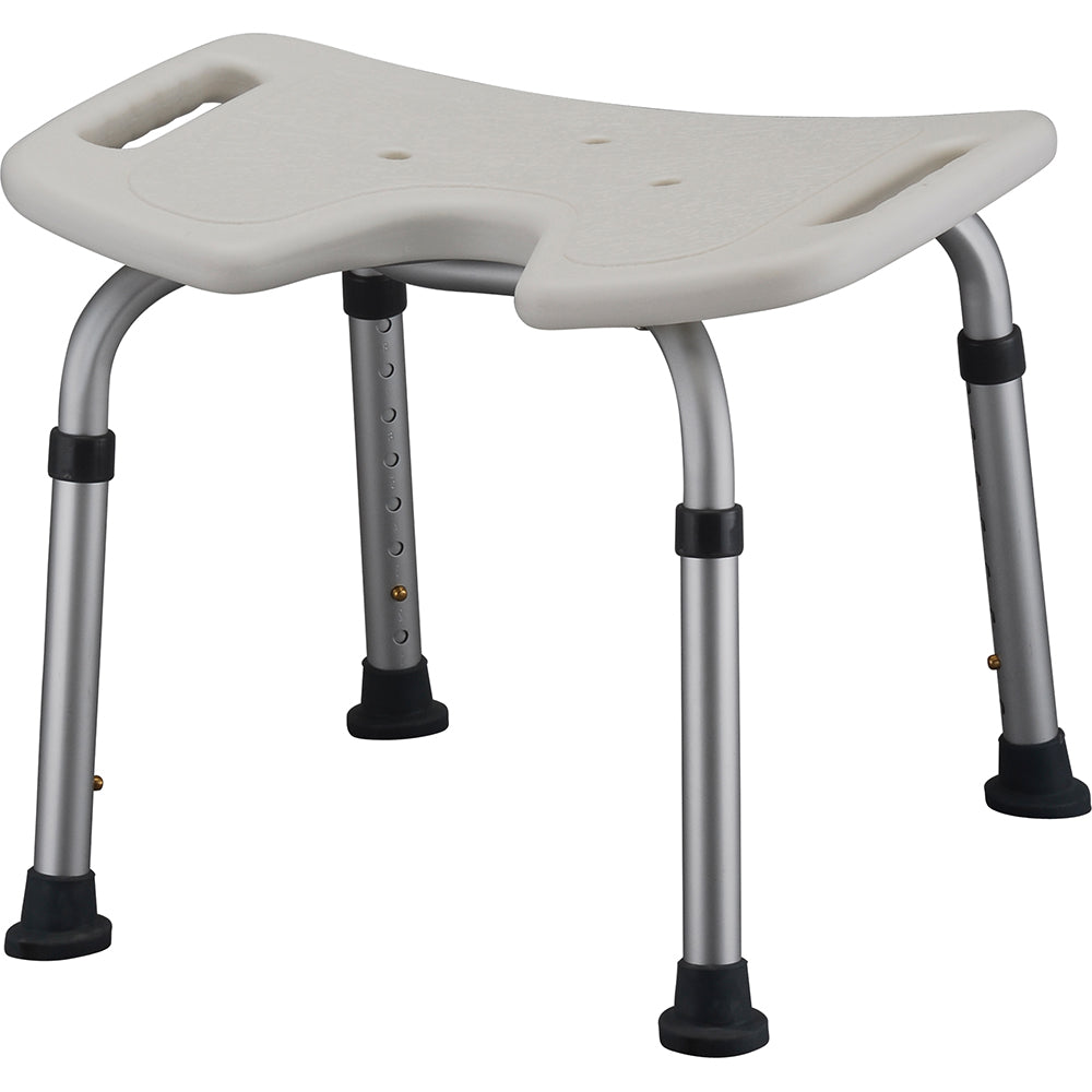 Bath Seat With - Hygenic U-Shaped Cutout Front