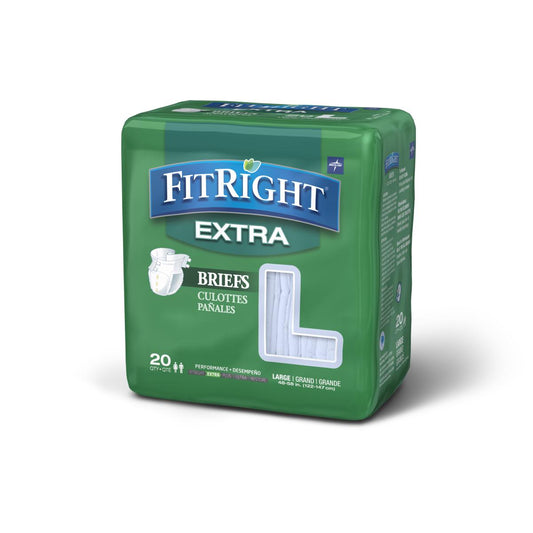 FitRight Extra Cloth Incontinence Briefs Adult