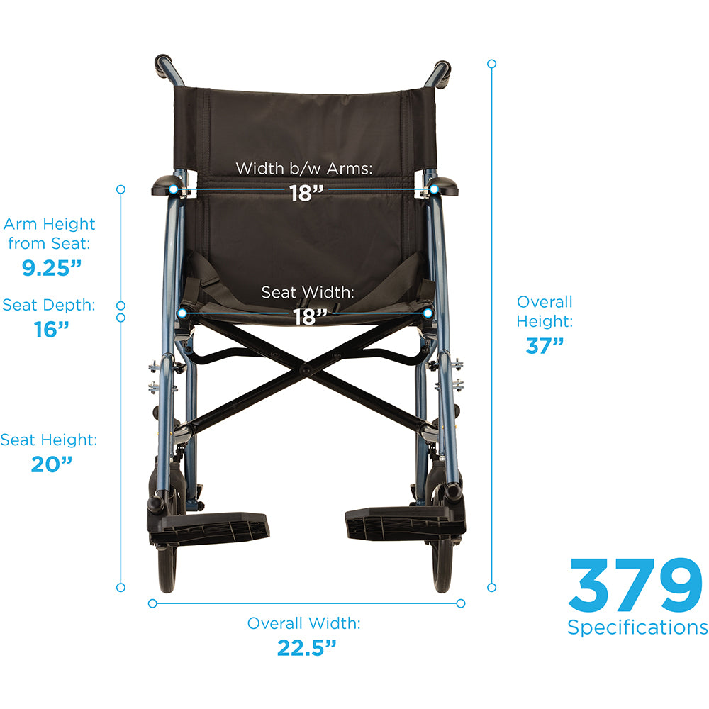 Rental Transport Chairs - 8' wheels