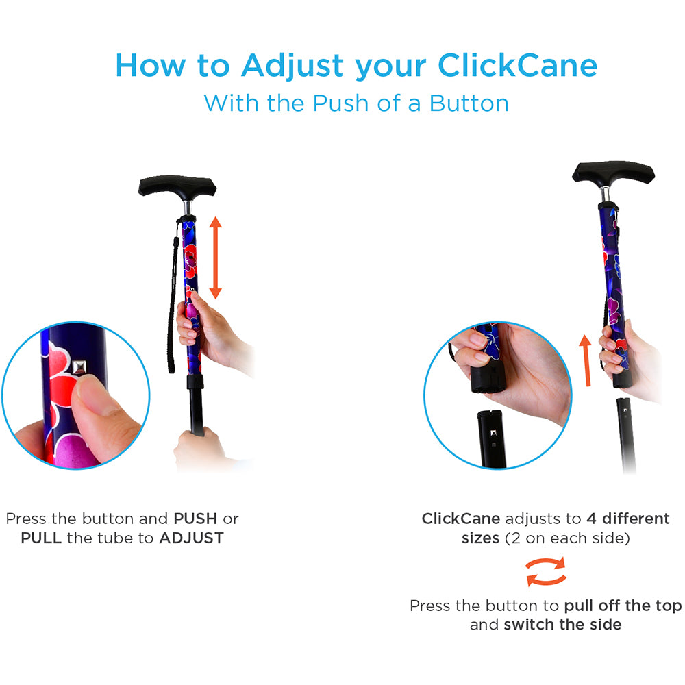Compact Travel Cane with Strap