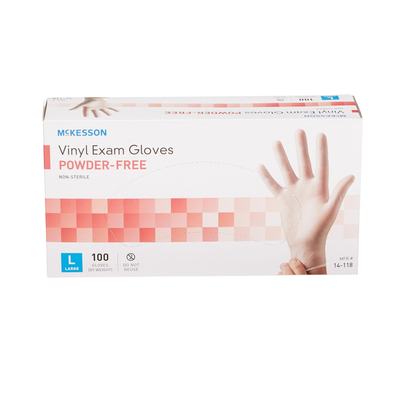 Mckesson Vinyl Exam Gloves Power-Free