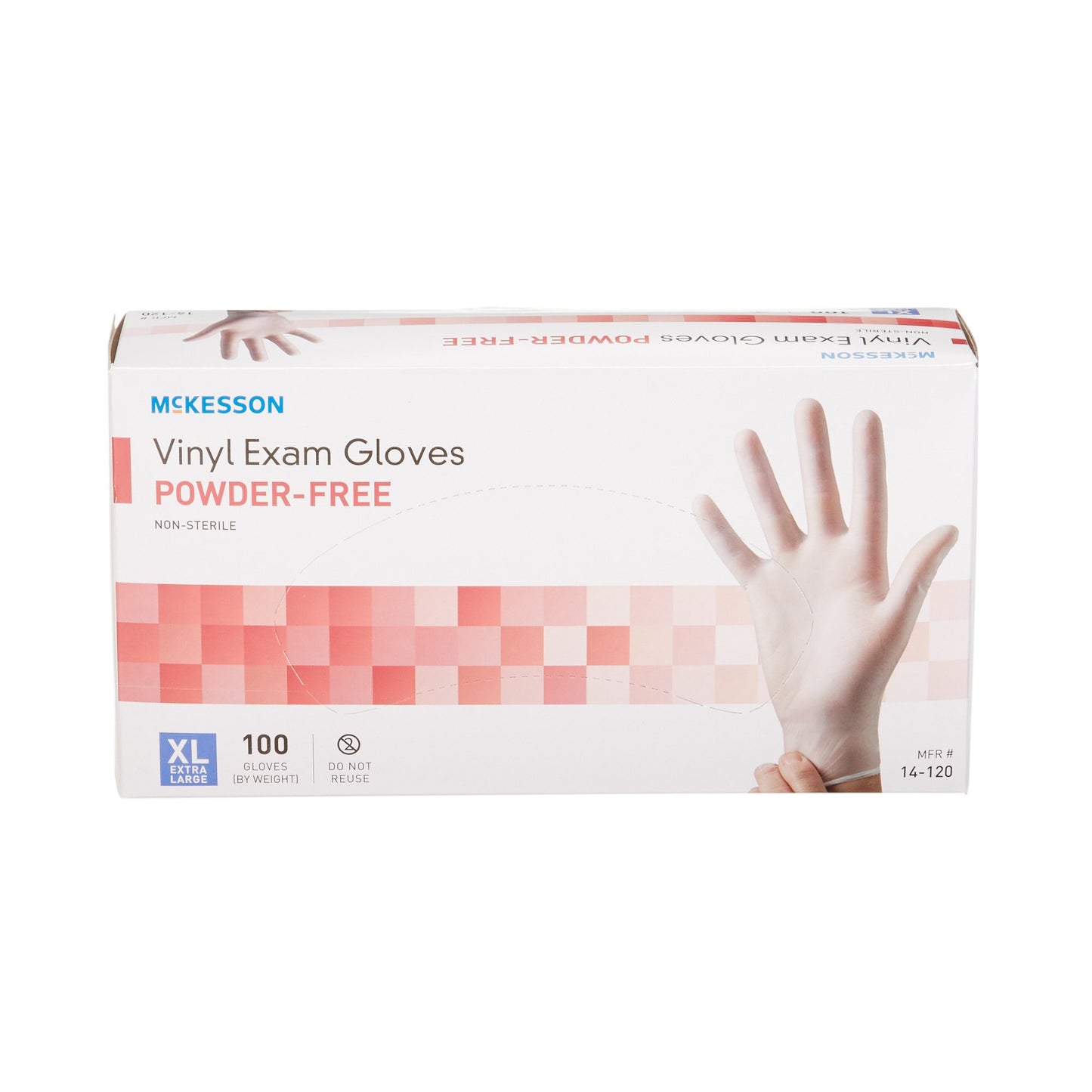 Mckesson Vinyl Exam Gloves Power-Free