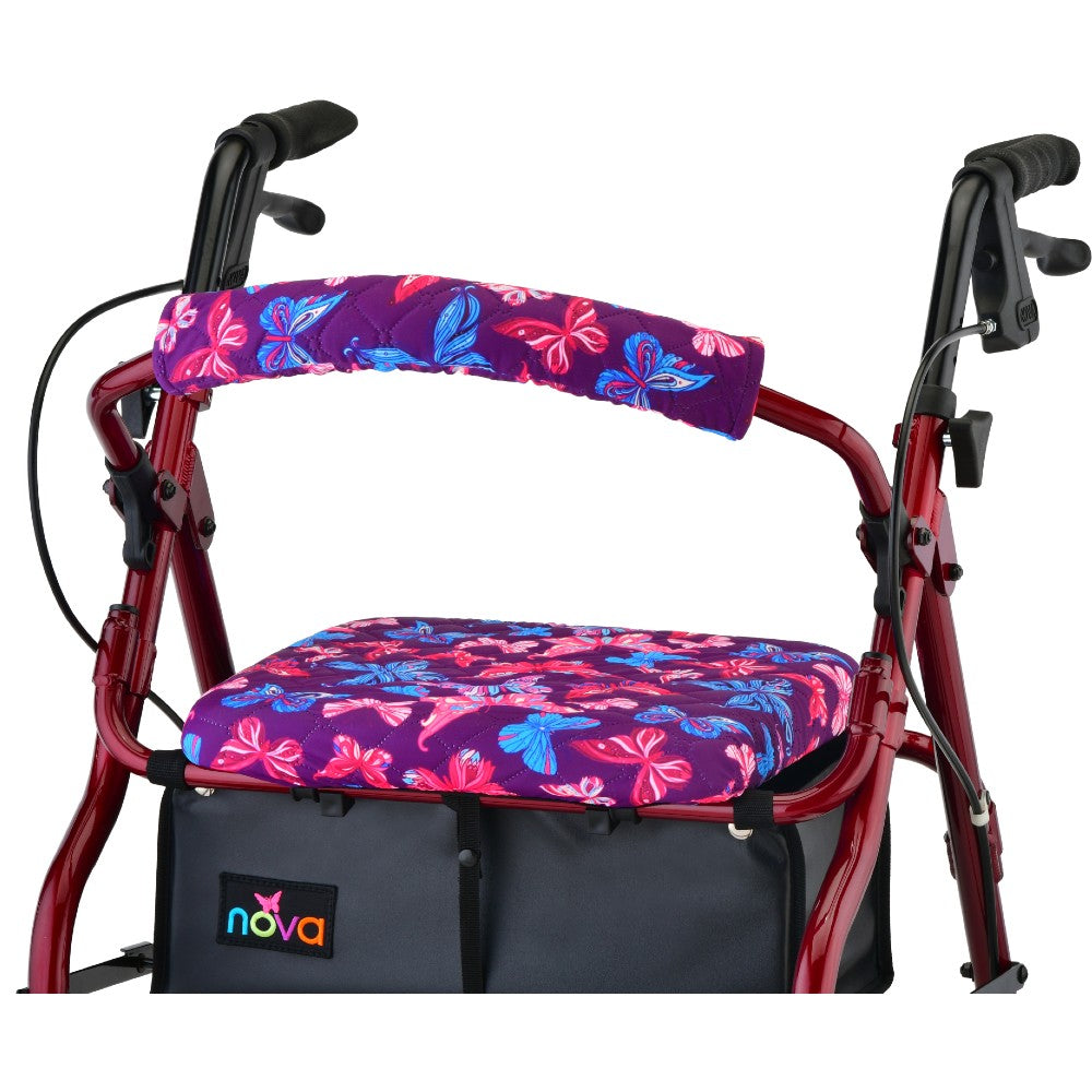 Seat and Back Cover For Rolling Walkers
