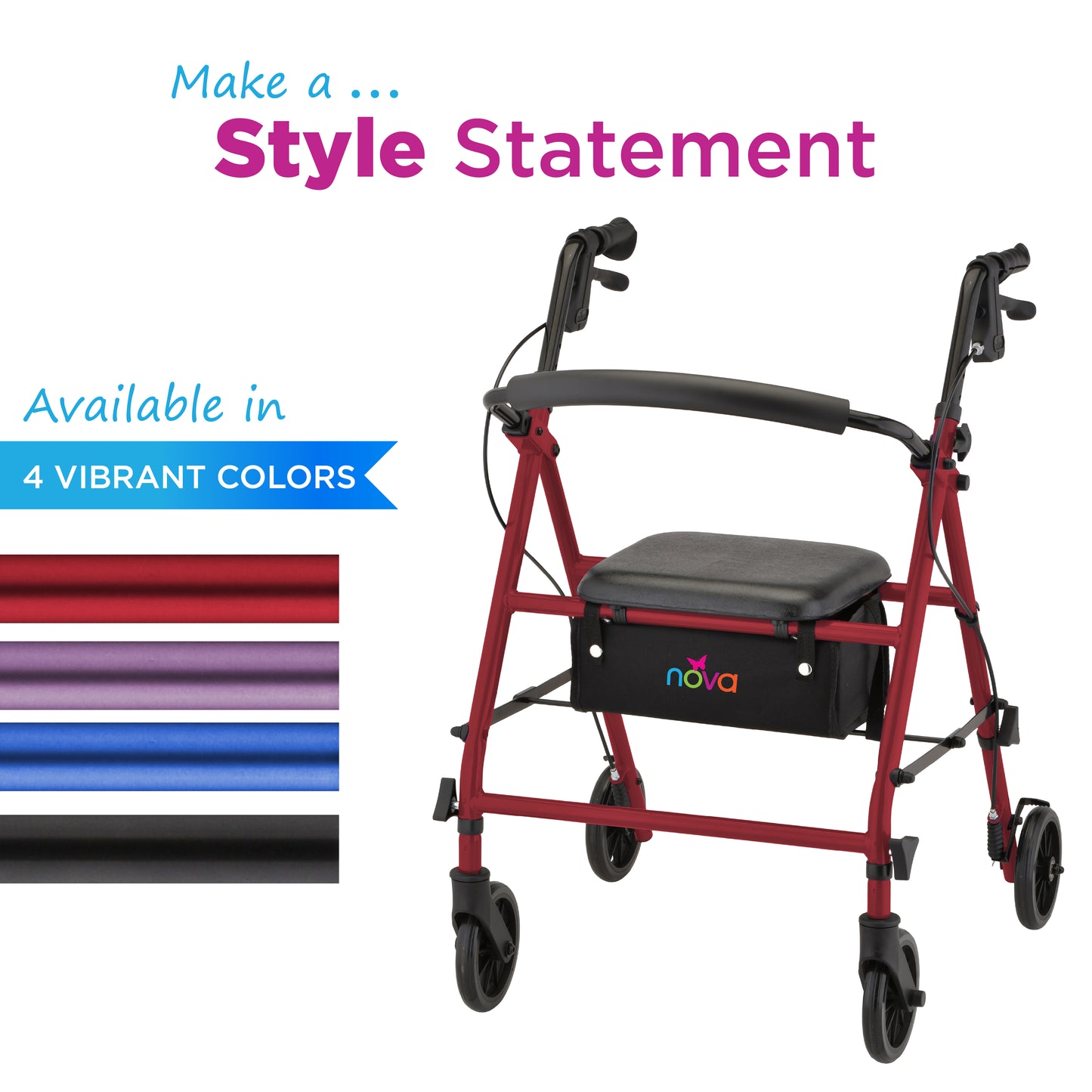Buzz KD Aluminum Rollator