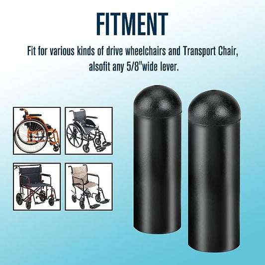 Rubber Tips for Wheelchair Lock