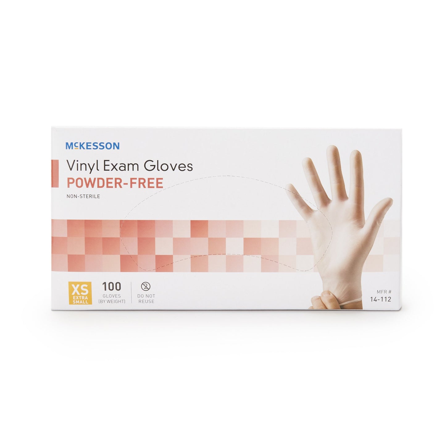 Mckesson Vinyl Exam Gloves Power-Free