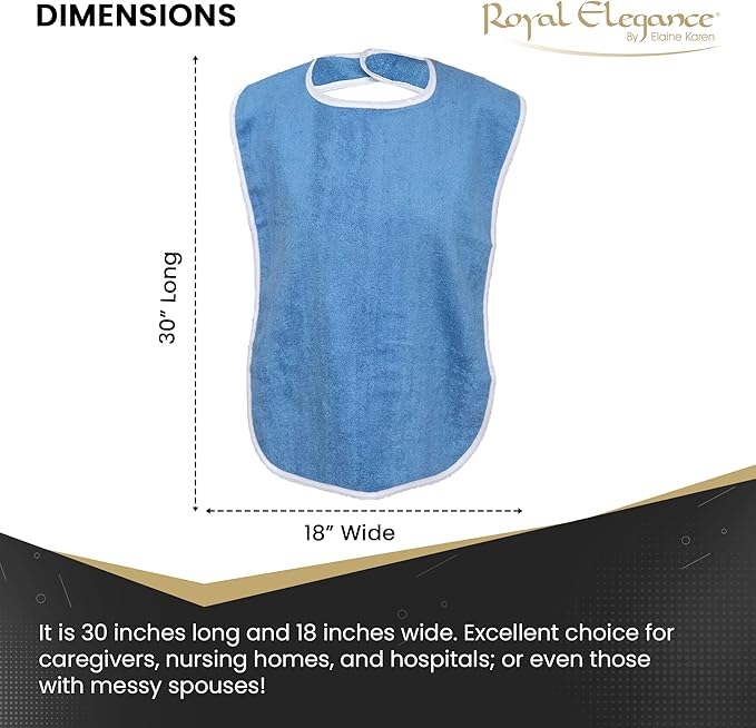 Terry Cloth Adult Bib