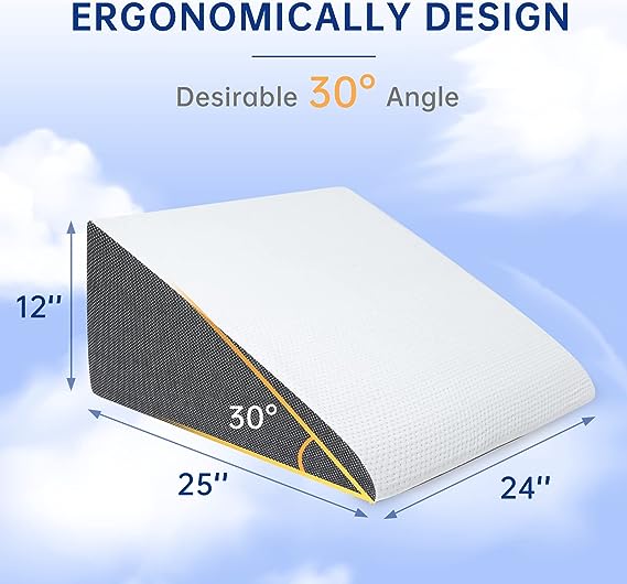 Bed Wedge Pillow And Triangle Wedge (7"/10"12")