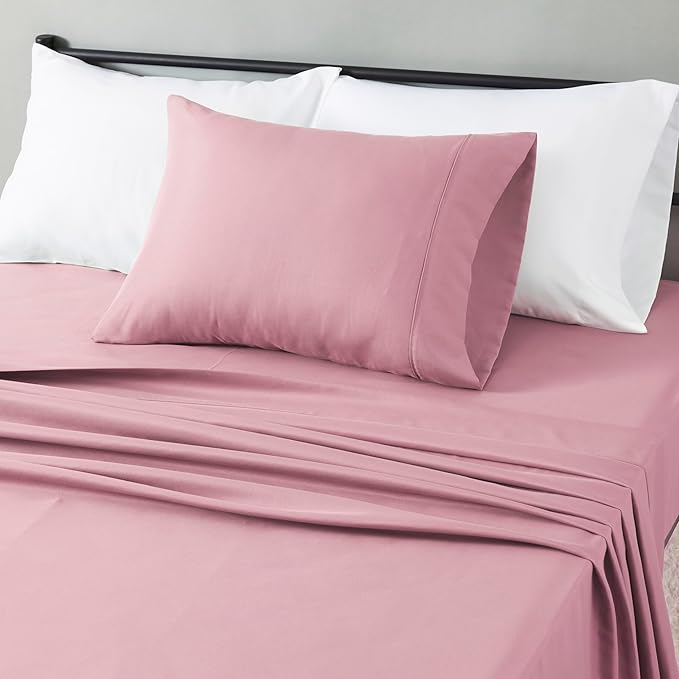Basics Lightweight Super Soft Easy Care Microfiber Bed Sheet Set