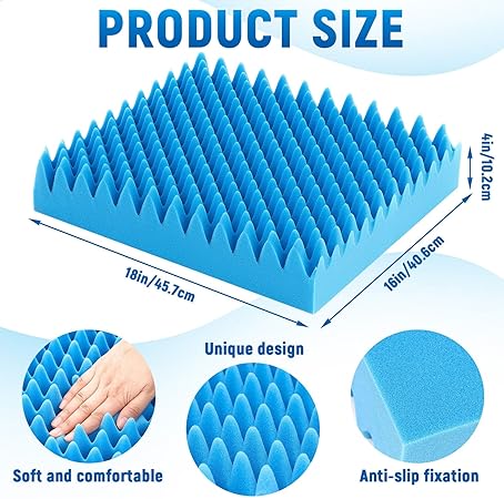 Convoluted Seat Pad Eggcrate