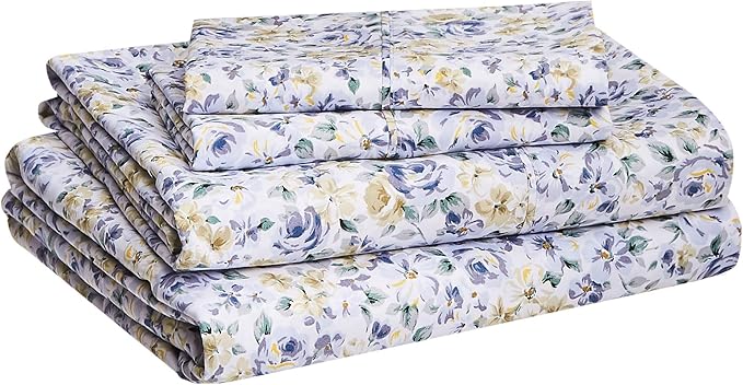 Basics Lightweight Super Soft Easy Care Microfiber Bed Sheet Set