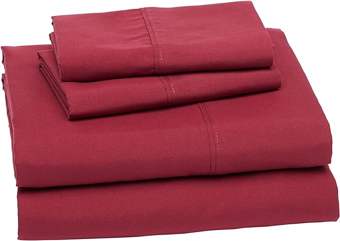 Basics Lightweight Super Soft Easy Care Microfiber Bed Sheet Set