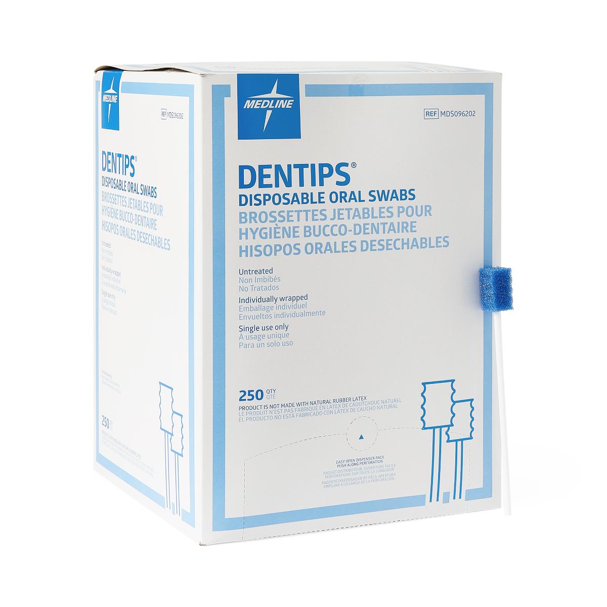 DenTips Treated and Untreated Oral Swabs