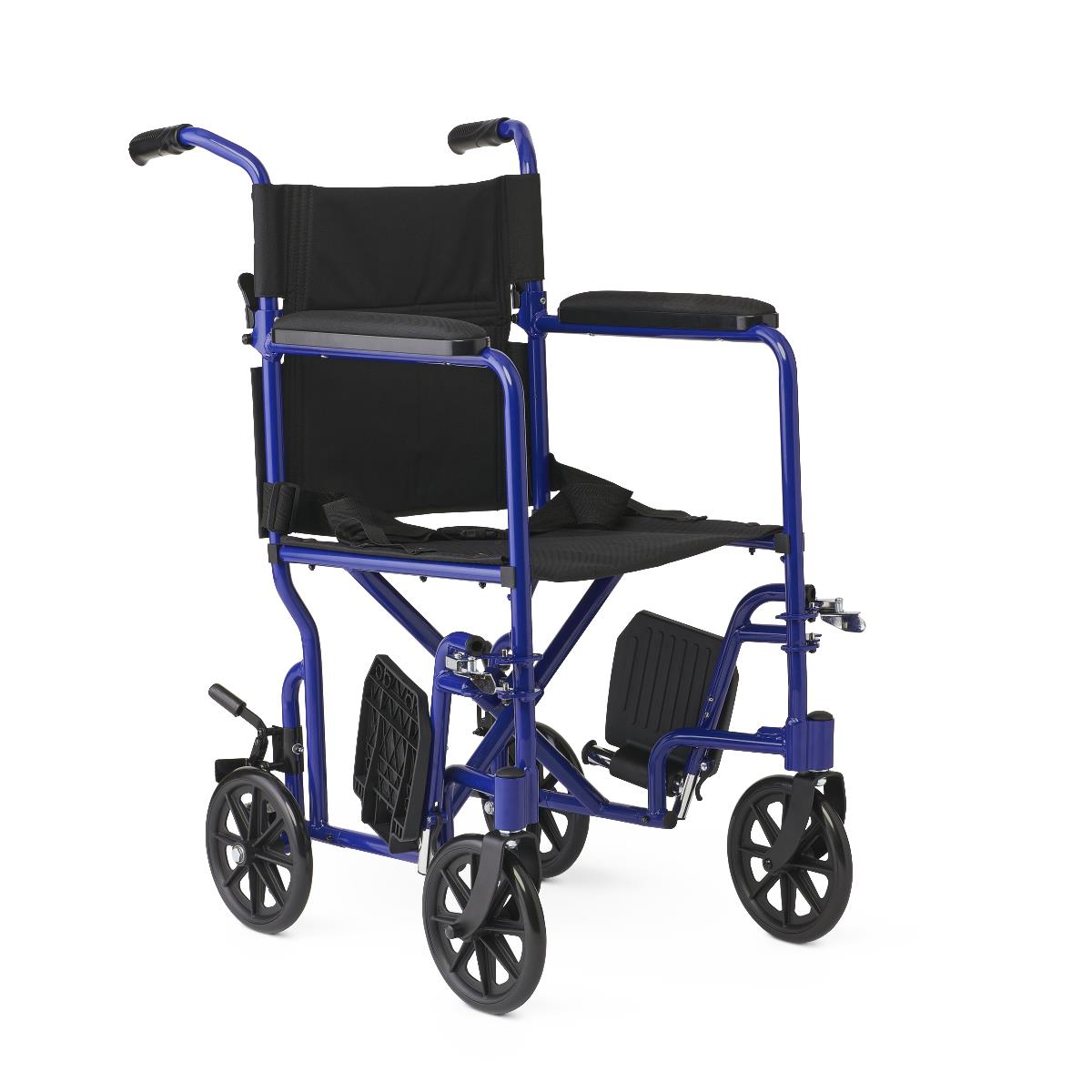 Basic Aluminum Transport Chair with 8" Wheels