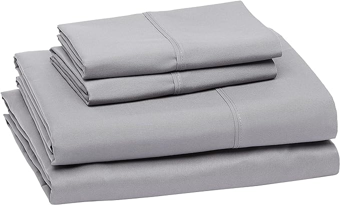Basics Lightweight Super Soft Easy Care Microfiber Bed Sheet Set