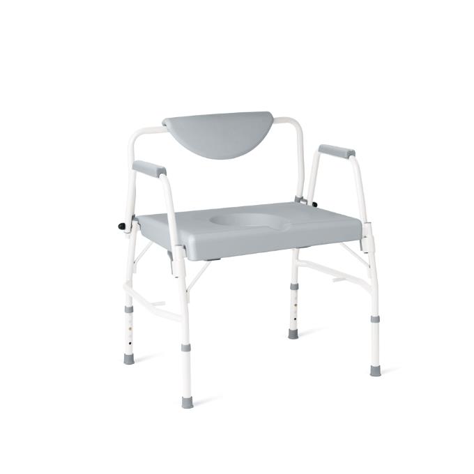 Drop-Arm Steel Commodes