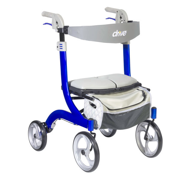 Aluminum Nitro Rollator with 10" Casters