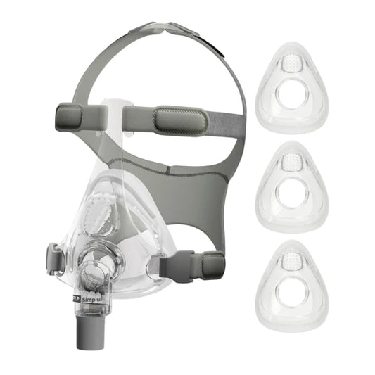 CPAP Mask Simplus Full Face FitPack (small, med, large seal)