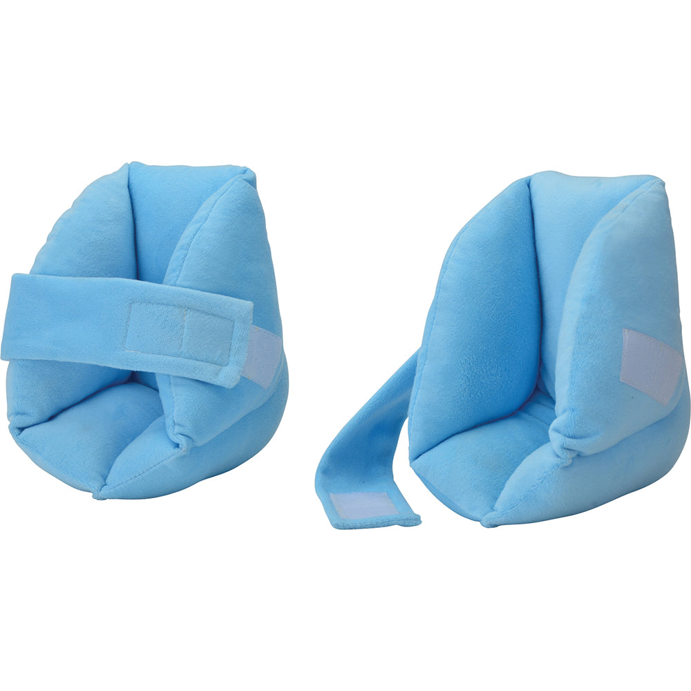 Heel Protector With Velour Cover Blue