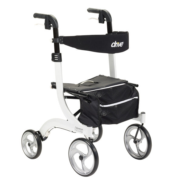 Aluminum Nitro Rollator with 10" Casters