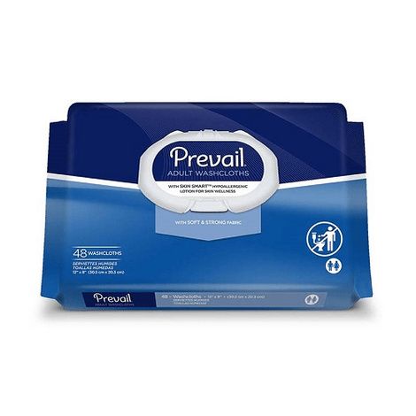 Prevail adult wash cloths