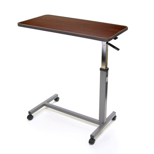 Hospital Style Overbed Table with Auto-Touch Adjustable
