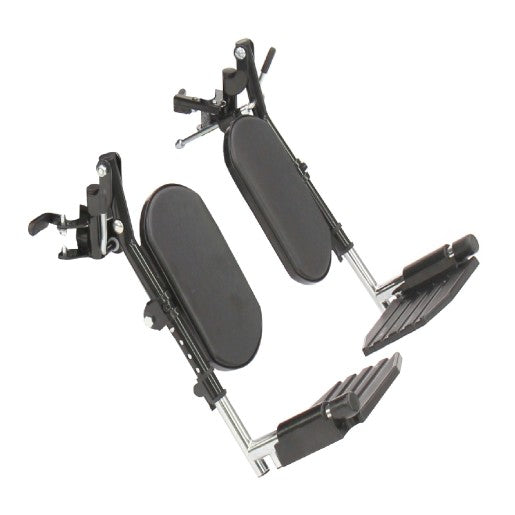 Swing-Away Elevating Legrests, (Non-Padded Calf Pads)